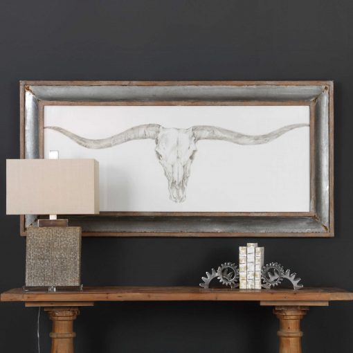 Western Skull Print - Image 2