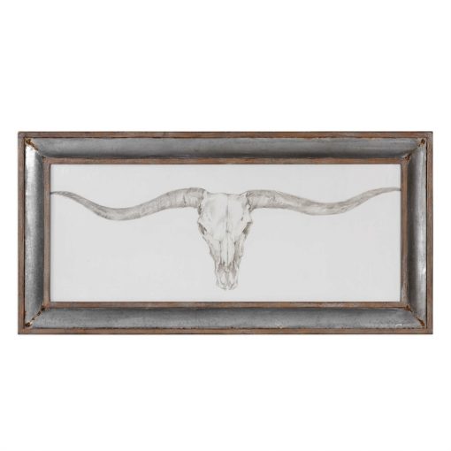 Western Skull Print