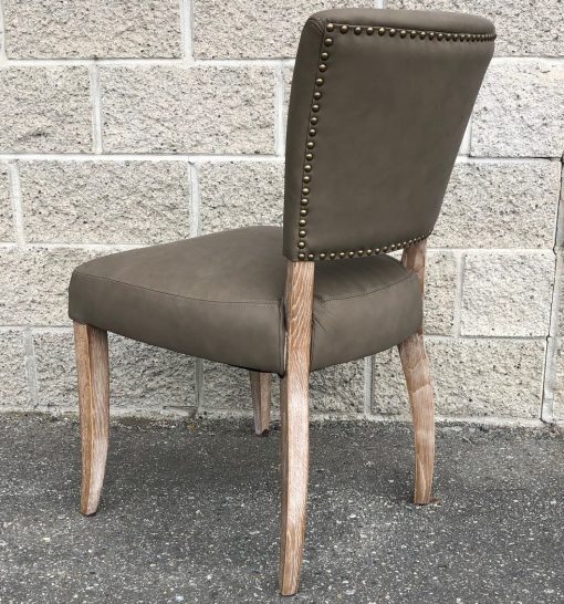 Gigi Chair - Grey Leather - Image 2