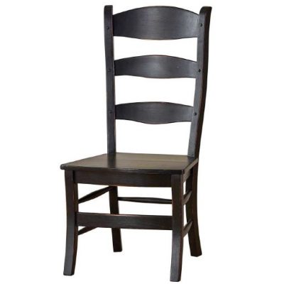 Peg & Dowel Chair - Black