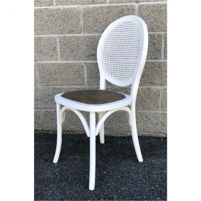French Country Bistro Chair - White