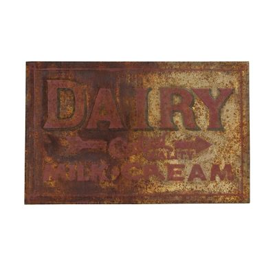 Dairy Sign Tin