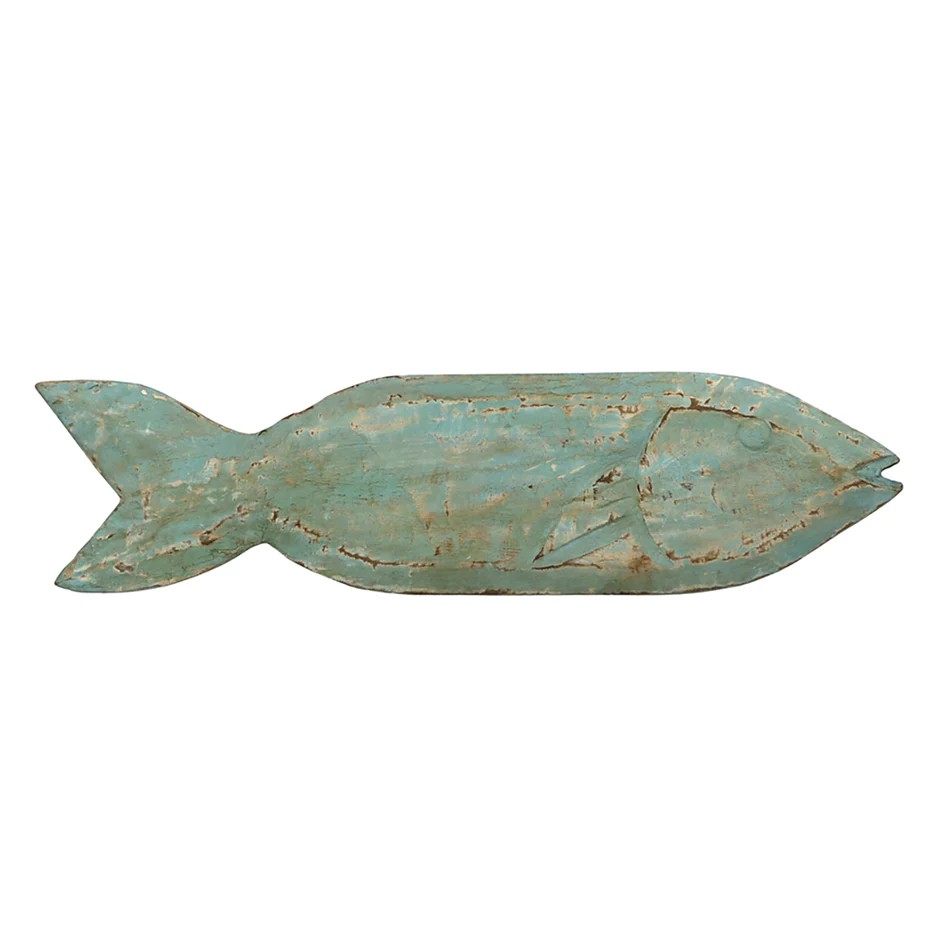 Carved Wooden Fish