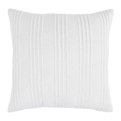 Gratitude White Toss Cushion
