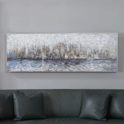 City Reflection Canvas Art