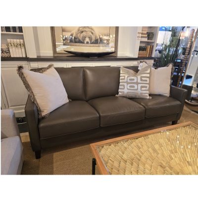 New Haven Leather Sofa [CLEARANCE $1899]