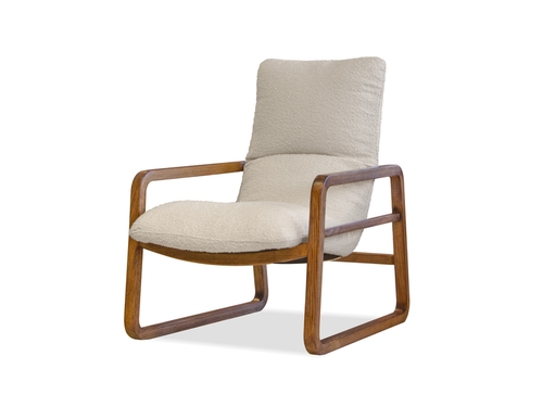 Lounge chair cream best sale