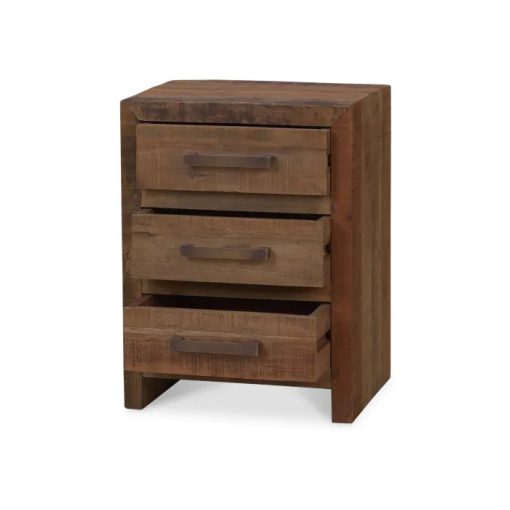 Tuscan 3 Dr End Table - Tuscan Brown - Image 3