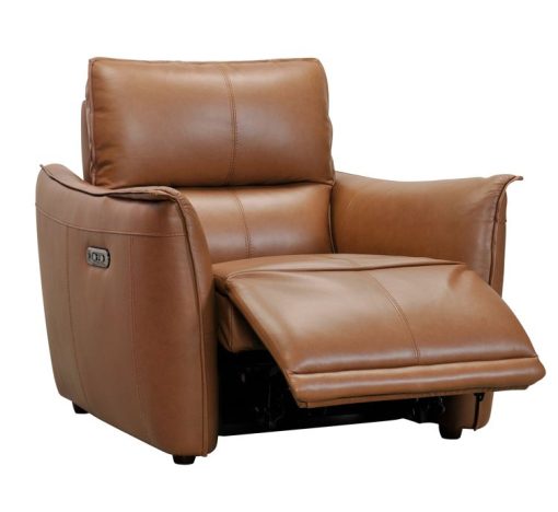 Bronx Motion Chair - Russet Leather