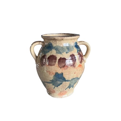 Cottage Crafted 2 Handle Jug Majolica