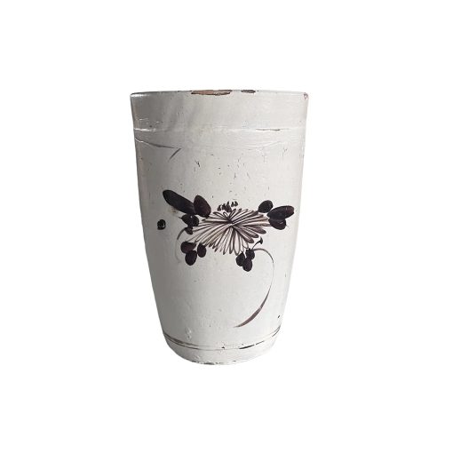 Glazed Chizou Flower Pot