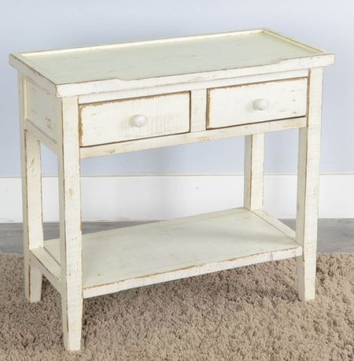 Seaside Side Table - White Sand