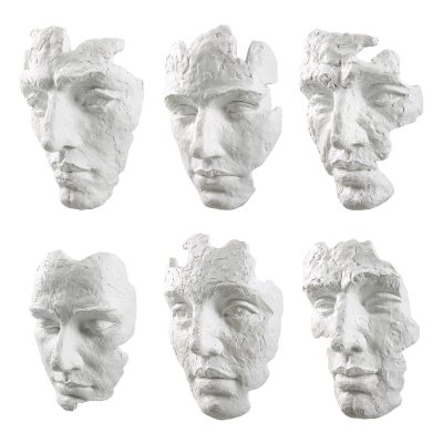 Self Portrait Wall Decor White