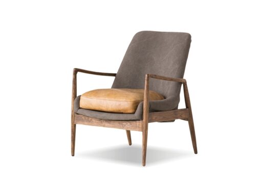 Reynolds Chair - Grey and Tan