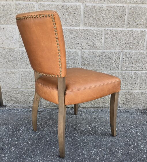 Gigi Chair - Brown Leather - Image 2