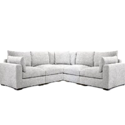 Alta Sectional - Oat Tweed