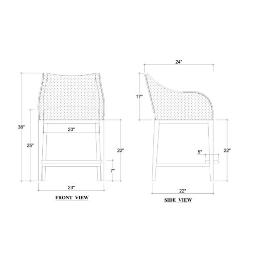 Elanor Counter Stool - Image 2