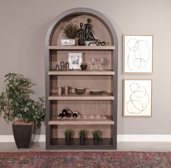 Logan Arched Bookcase - Image 2