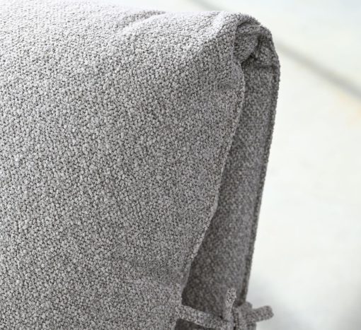 Plume Queen Bed Oat Tweed - Image 5