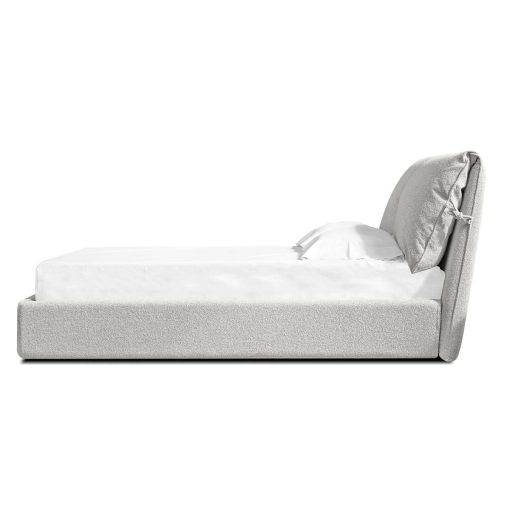 Plume Queen Bed Oat Tweed - Image 2