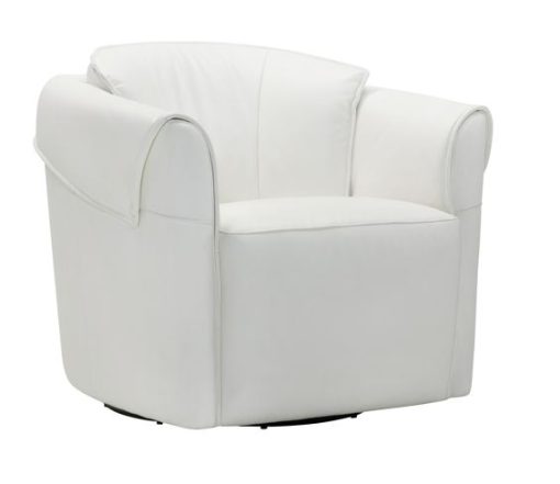 Rosie Swivel Chair Optical White