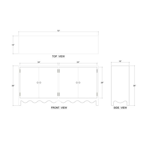 Chloe Sideboard - Image 2