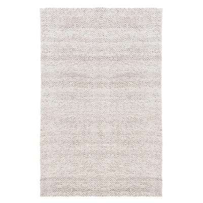 Herringbone Chenille Ivory / Natural Rug (10' x 14')