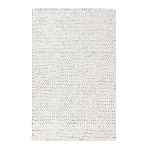 Oxnard Ivory Wool Carpet (5' x 8')