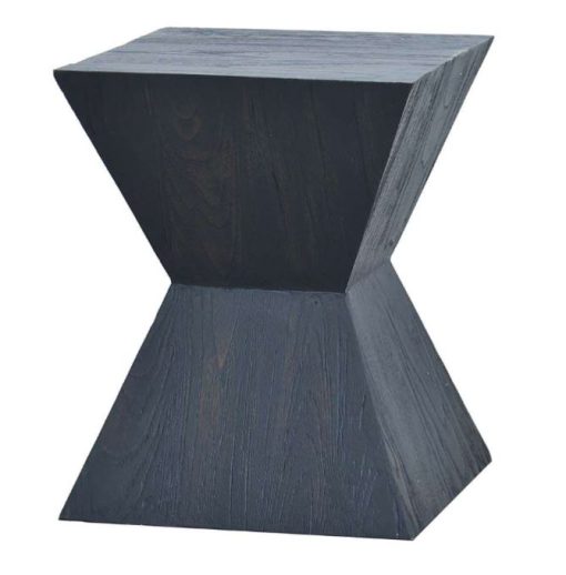 Tuscan Teak End Table - Black