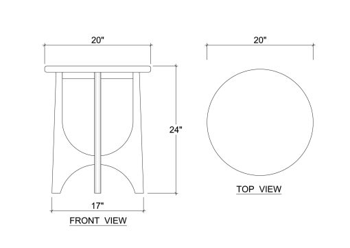 Vannes End Table - Image 2