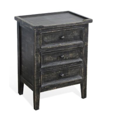 Marina End Table - Black Sand