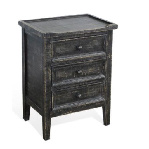Marina End Table - Black Sand