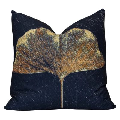 Gilded Ginkgo Pillow