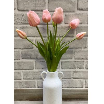 Pink Tulip Bundle 19"