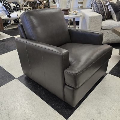 Georgia Swivel Rocking Chair Leather