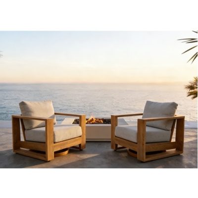 Sion Woodgrain Swivel Chair