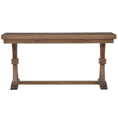 Archer Folding Console Table - Straw Wash